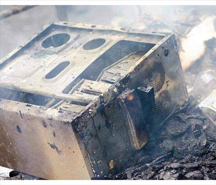 PC of a burned computer